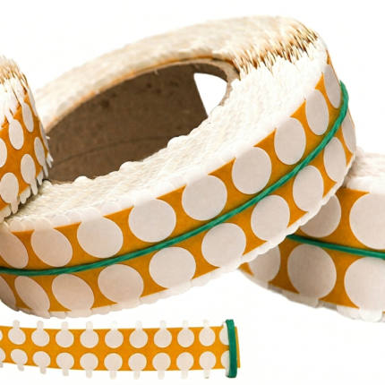 DOPPELKLEBEPUNKTE AUS GEWEBEKLEBEBAND
